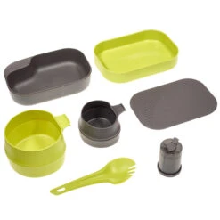 Wildo CAMP-A-BOX COMPLETE Campinggeschirr LIME
