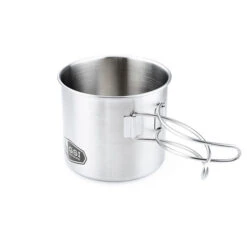 GSI GLACIER STAINLESS BOTTLE CUP/POT Campinggeschirr SILBER -Deutschland Natur Pause Verkaufs-Shop 254345001 a glacier bottle cup gsi