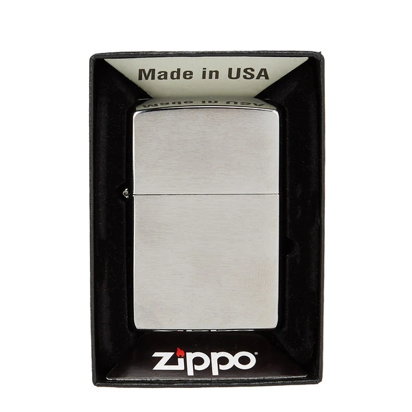 Zippo BENZIN-FEUERZEUG CHROM MATT 6 Zippo BENZIN-FEUERZEUG CHROM MATT – Bild 4
