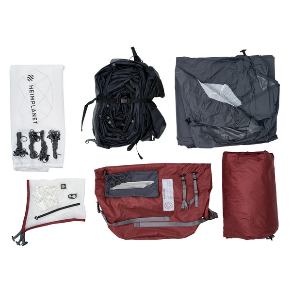 Heimplanet BACKDOOR, CLASSIC (4-SEASON TENT) V1 Kuppelzelt RED 4 Heimplanet BACKDOOR, CLASSIC (4-SEASON TENT) V1 Kuppelzelt RED – Bild 2