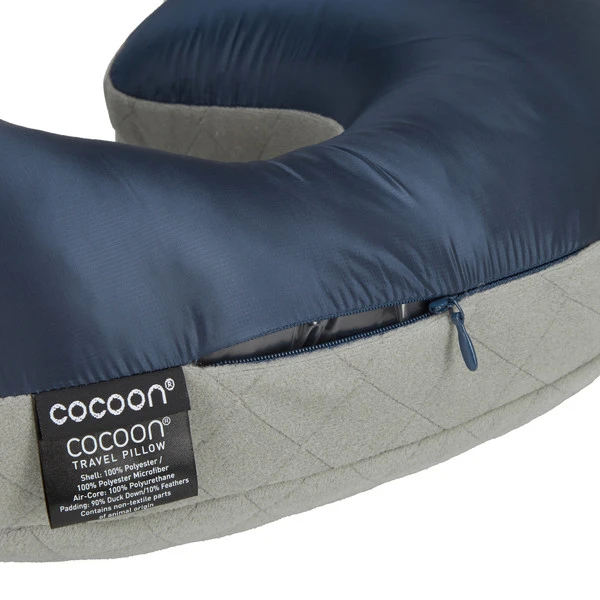 Cocoon AIR CORE DOWN PILLOW ULTRALIGHT NACKENKISSEN Nackenkissen DARK INDIGO/GREY 6 Cocoon AIR CORE DOWN PILLOW ULTRALIGHT NACKENKISSEN Nackenkissen DARK INDIGO/GREY – Bild 4