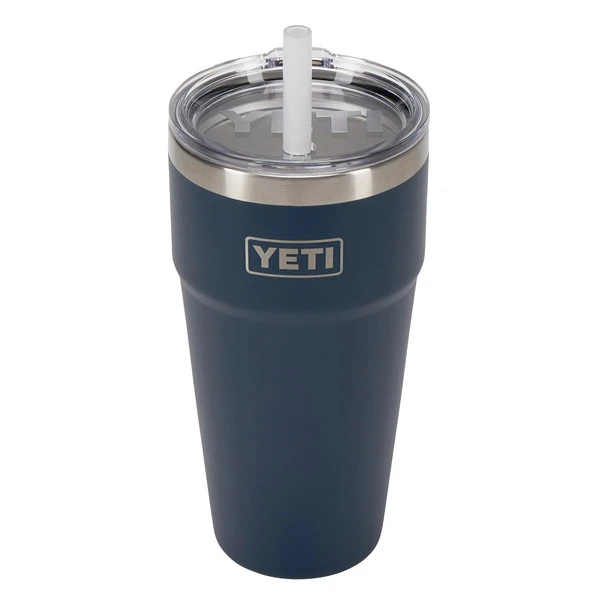 Yeti Coolers RAMBLER STRAW CUP Thermobecher NAVY 3 Yeti Coolers RAMBLER STRAW CUP Thermobecher NAVY