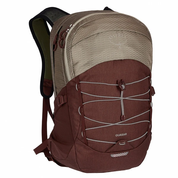 Osprey QUASAR Tagesrucksack SAWDUST TAN/RAISIN RED 3 Osprey QUASAR Tagesrucksack SAWDUST TAN/RAISIN RED