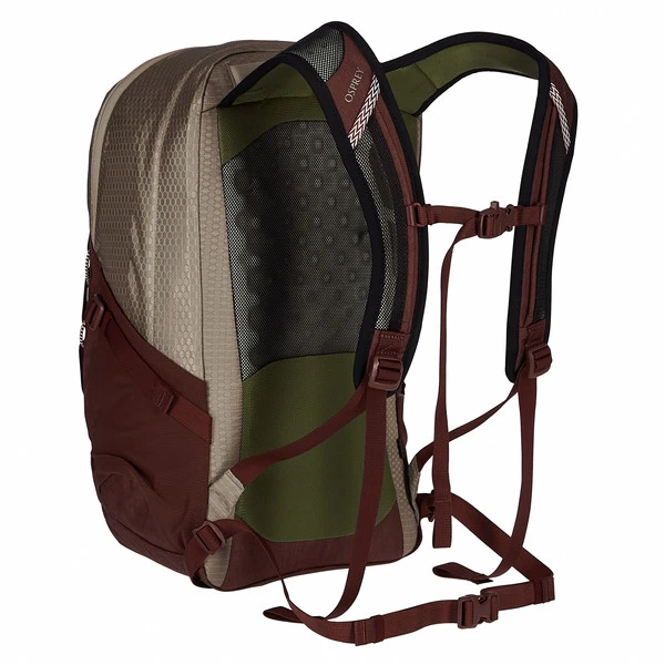 Osprey QUASAR Tagesrucksack SAWDUST TAN/RAISIN RED 6 Osprey QUASAR Tagesrucksack SAWDUST TAN/RAISIN RED – Bild 4